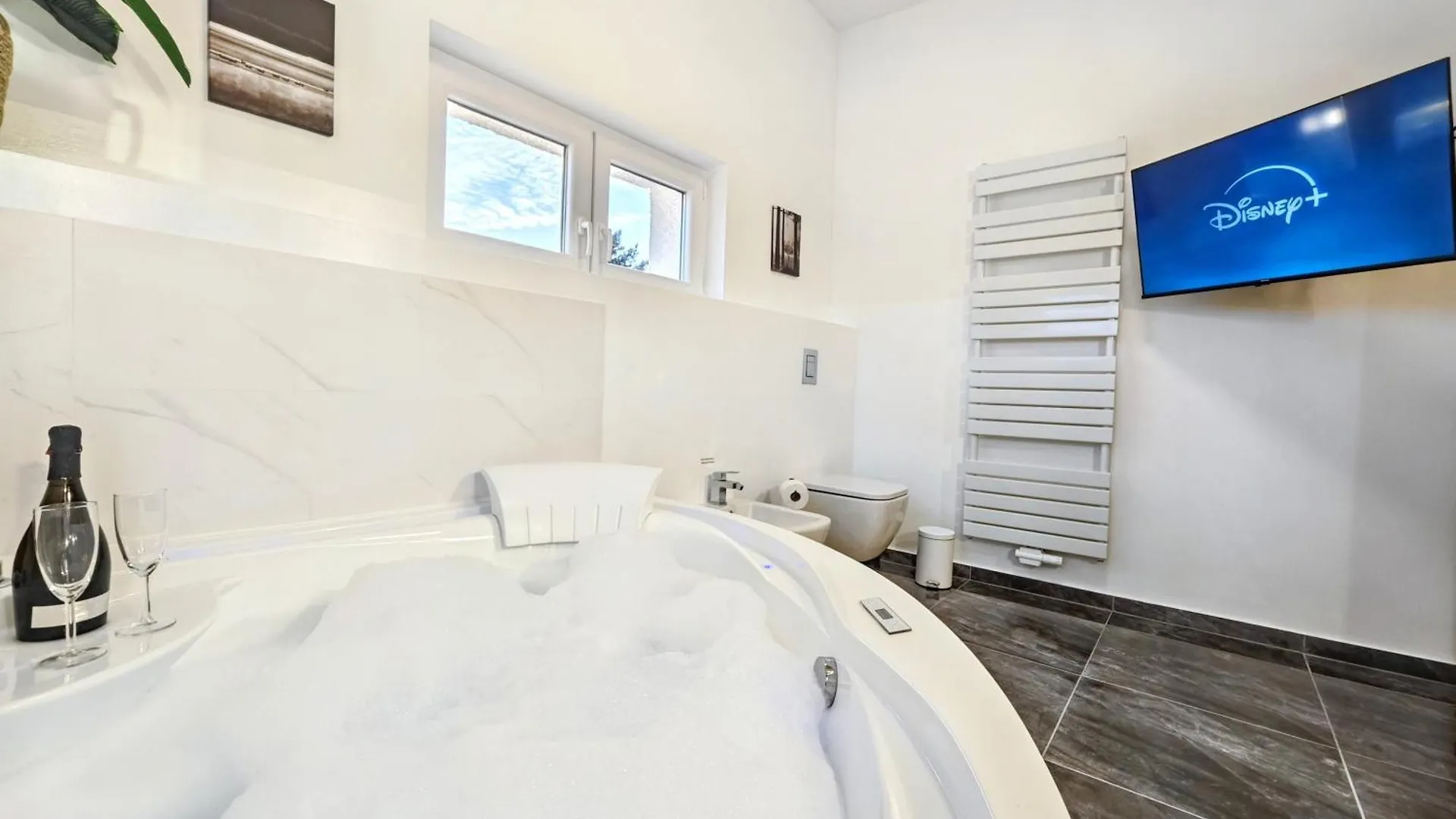 Designer Loft Fuer Bis Zu 15, Whirlpool, Infrarotsauna, Billard, Pokertisch, 2 Baeder Нюрнберг Апартаменты