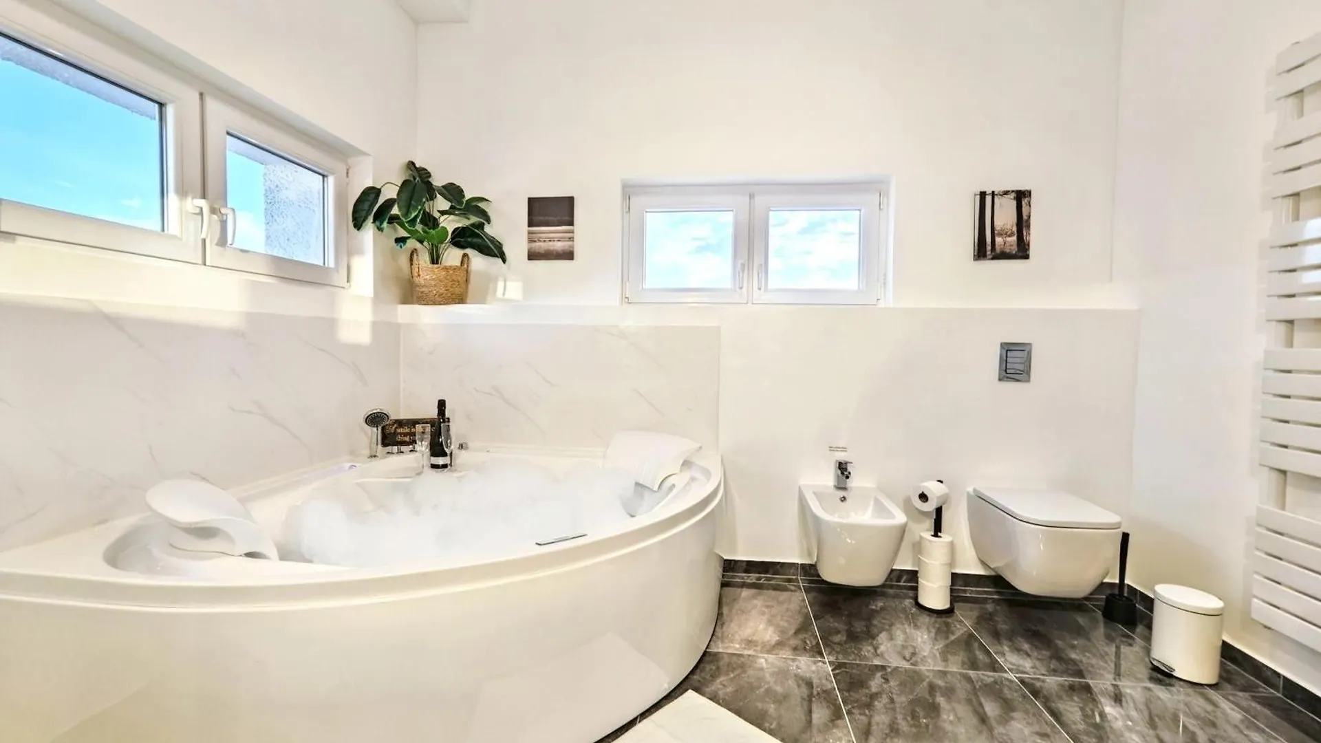 Designer Loft Fuer Bis Zu 15, Whirlpool, Infrarotsauna, Billard, Pokertisch, 2 Baeder Нюрнберг Апартаменты